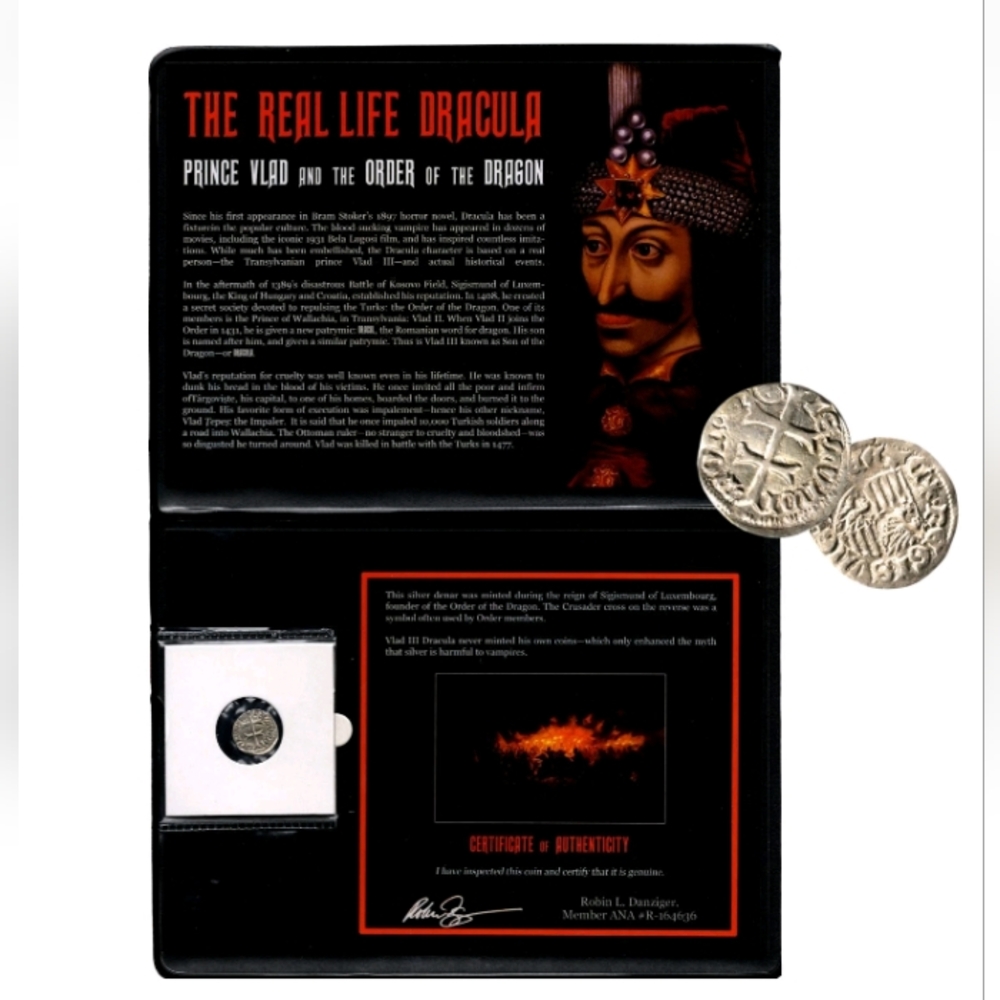 Silver Coin: The Real-Life Dracula - Prince Vlad and the Order of the Dragon